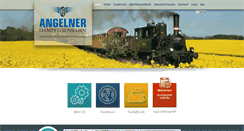 Desktop Screenshot of angelner-dampfeisenbahn.de